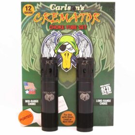 Carlson's Cremator Waterfowl Mid and Long Range Ported Choke Tube for 12 ga Browning Invector Plus 2/ct