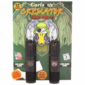 Carlson's Cremator Waterfowl Mid and Long Range Non-Ported Choke Tube for 12 ga Remington 2/ct