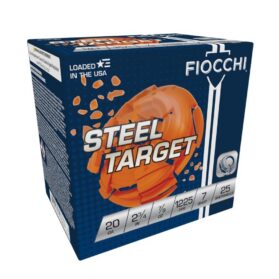 Fiocchi Steel Dove Low Recoil Shotshells 20 ga 2-3/4" 7/8oz 1225 fps #7 25/ct