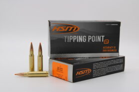 HSM AMMUNITION 308 WIN 165GR TIPPING PT 20RD BOX 25 BOXES PER CASE
