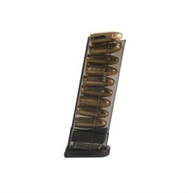 MAGAZINE 9-RD 9MM FOR GLOCK 43 CARBON SMOKE