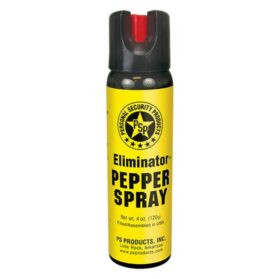 Personal Security Products Pepper Spray Gel with Flip Top and Belt Clip 4 oz