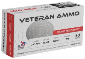 HYPERION VETERAN 380ACP 100GR FMJ 50RD/BX 20BX/CS