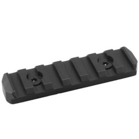 KEYMOD PICATINNY RAIL SECTION 3   ALUMINUM BLACK